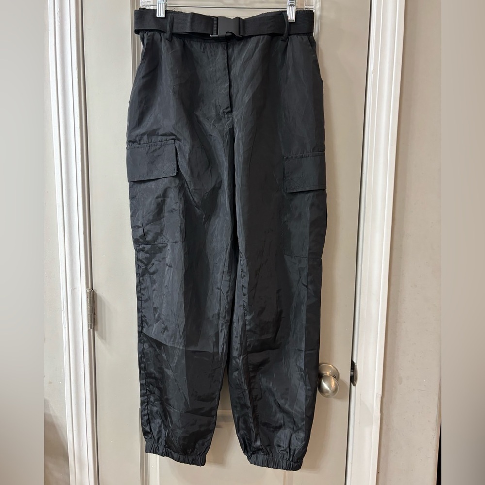 New Look Black Cargo Pants - Picture 2 of 8